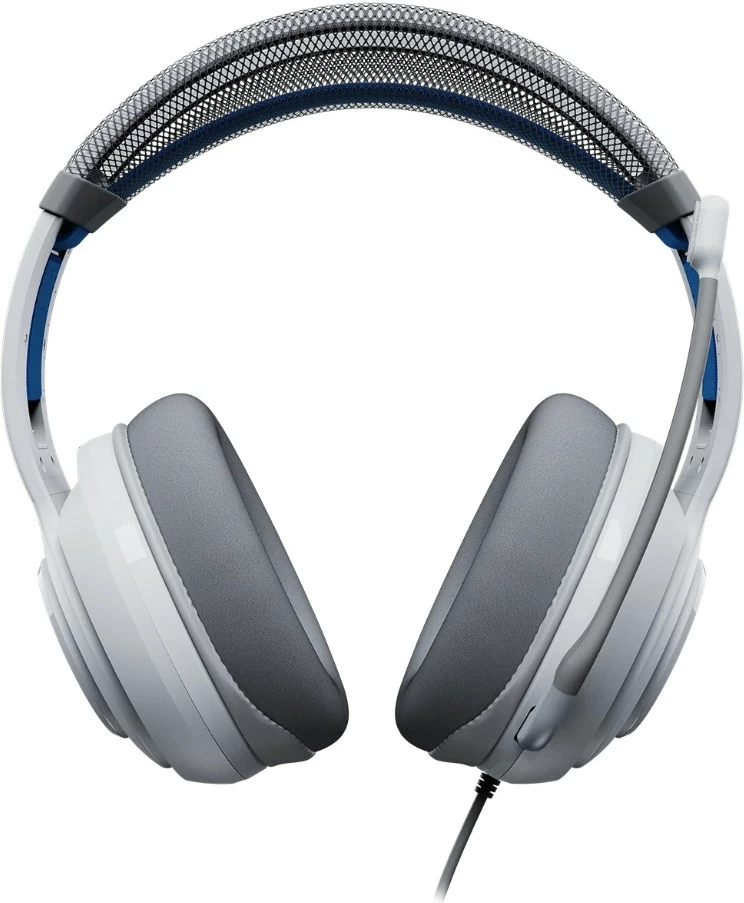 Kufje gaming Turtle Beach Atlas 200 PS, me kabllo 3.5mm, 50mm Nanoclear, mikrofon flip-to-mute, të bardha