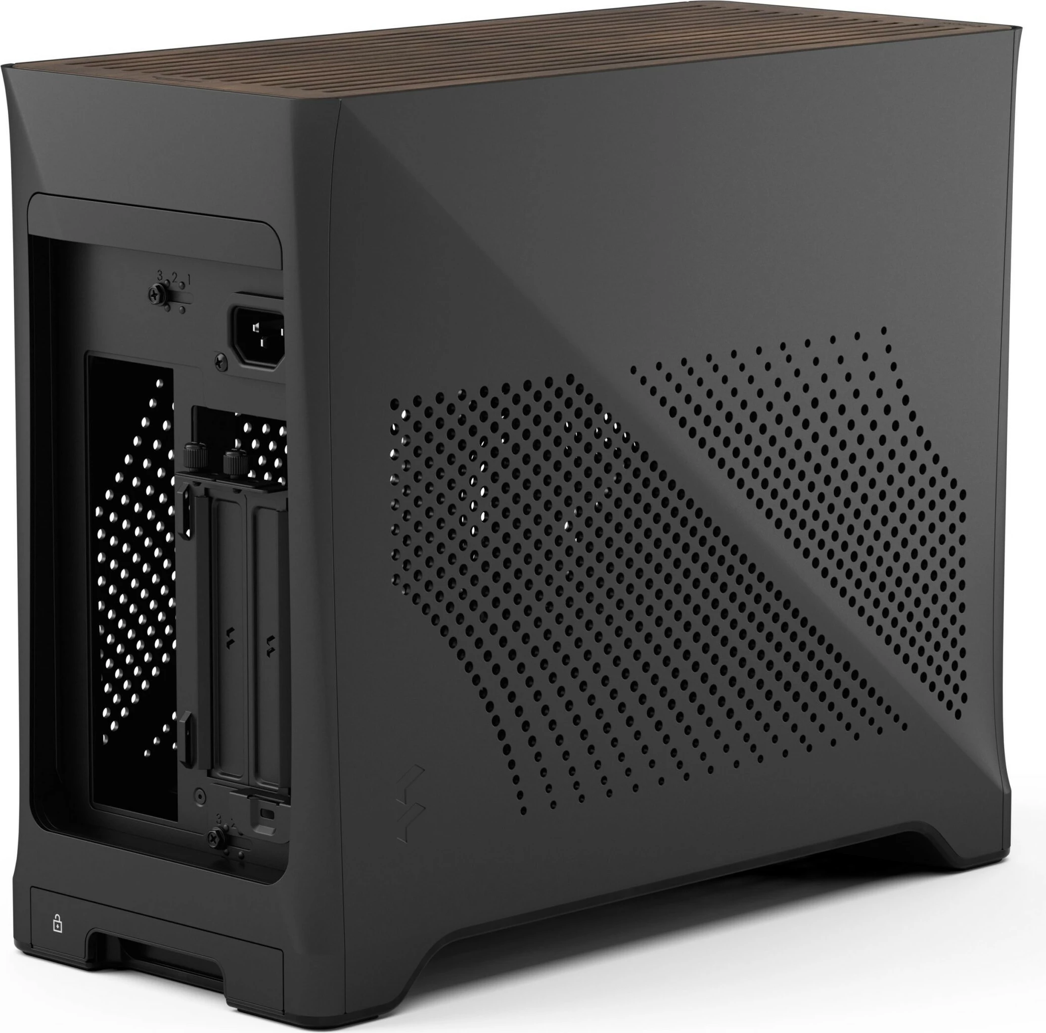 Kasë Fractal Design Era 2, Mini Tower, Charcoal