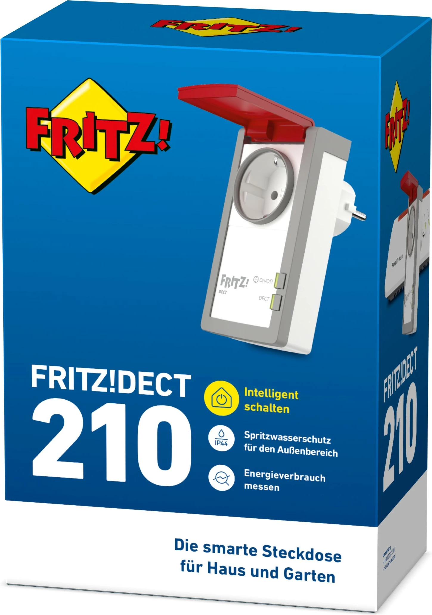 Prizë smart AVM FRITZ!DECT 210, wireless, 3450 W, IP44, e bardhë