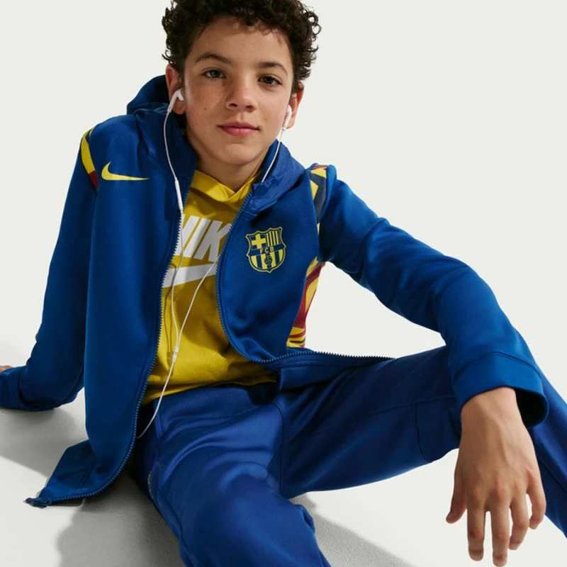 Trenerka për fëmijë Nike FC Barcelona 2025/26, blu