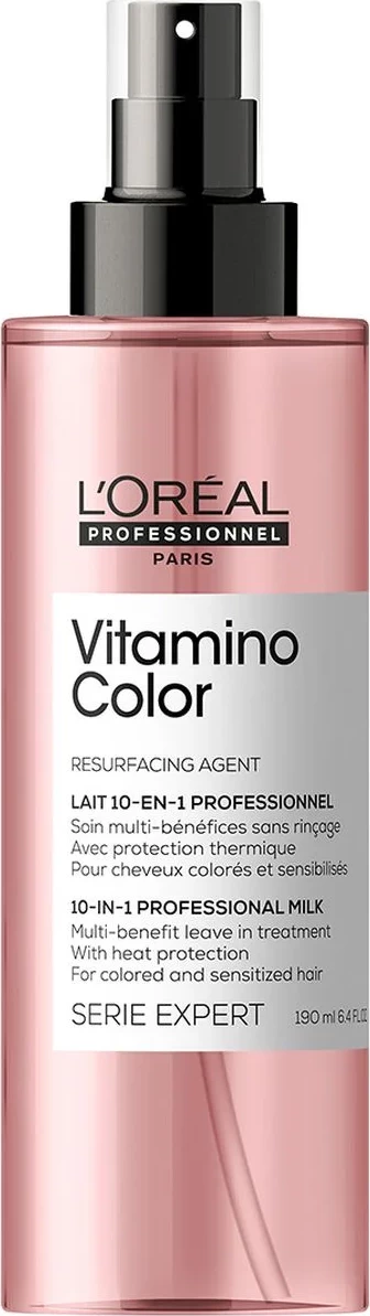 L’Oréal Professionnel Serie Expert Vitamino Color 10-in-1 Multi-Benefit Leave-In Treatment, 190 ml