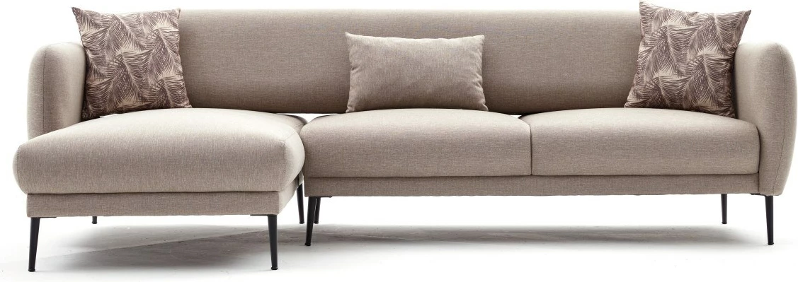 Kënd divan-krevat Venus L, ngjyrë krem