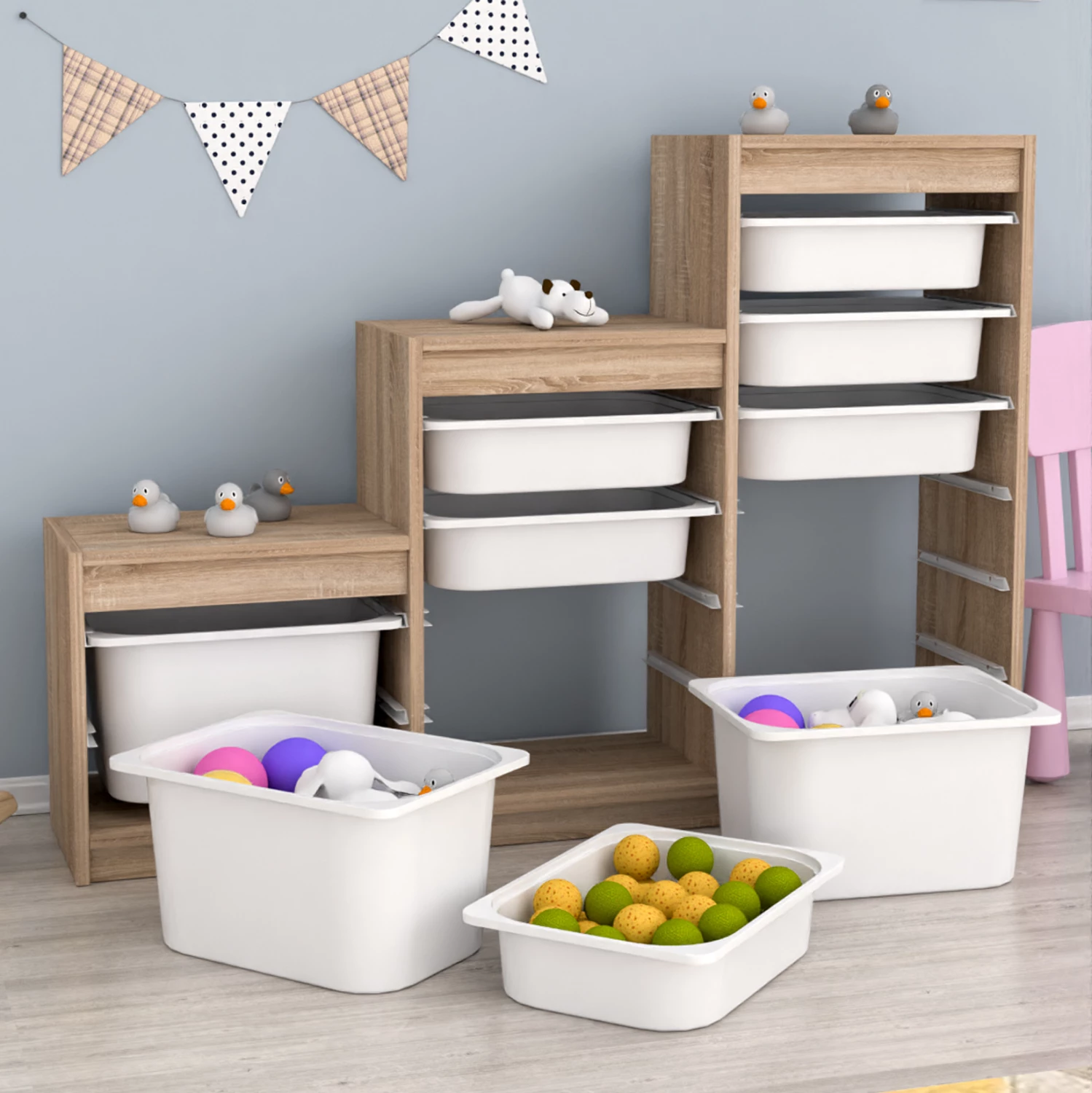 Komodë me sirtarë Sani FH18206.03, e kaftë, 132.3x29.6x93H cm