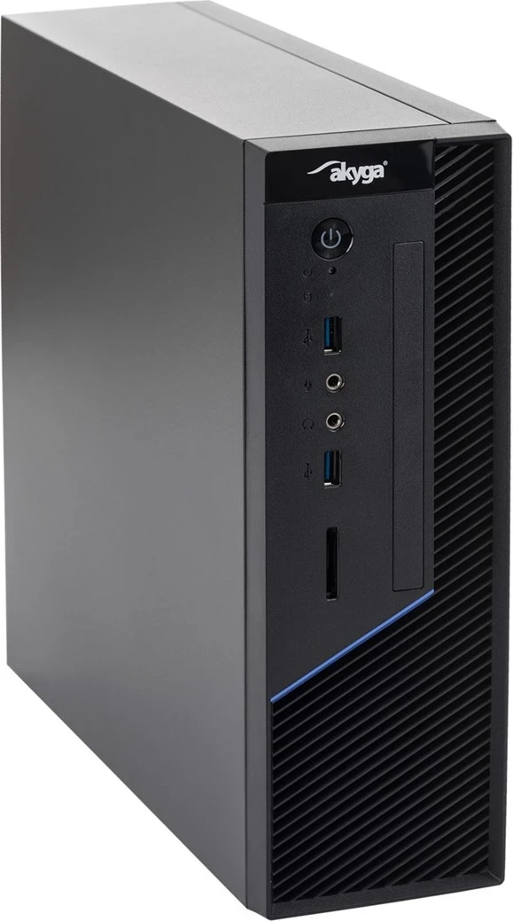 Kasë për kompjuter Akyga AK-202-01BK, SFF, e zezë