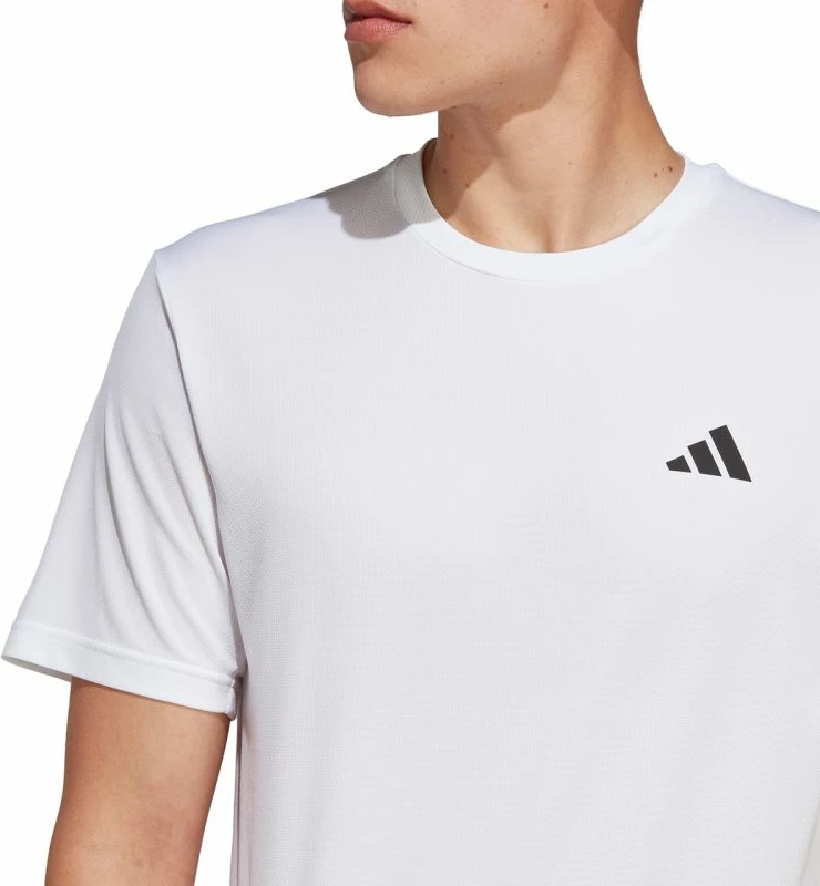 Fanellë stërvitjeje për meshkuj adidas, e bardhë
