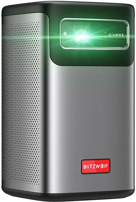 Mini projektor BlitzWolf BW-VT2 PRO MAX, 3D, 4K, Bluetooth, WiFi, 8000mAh, Hiri