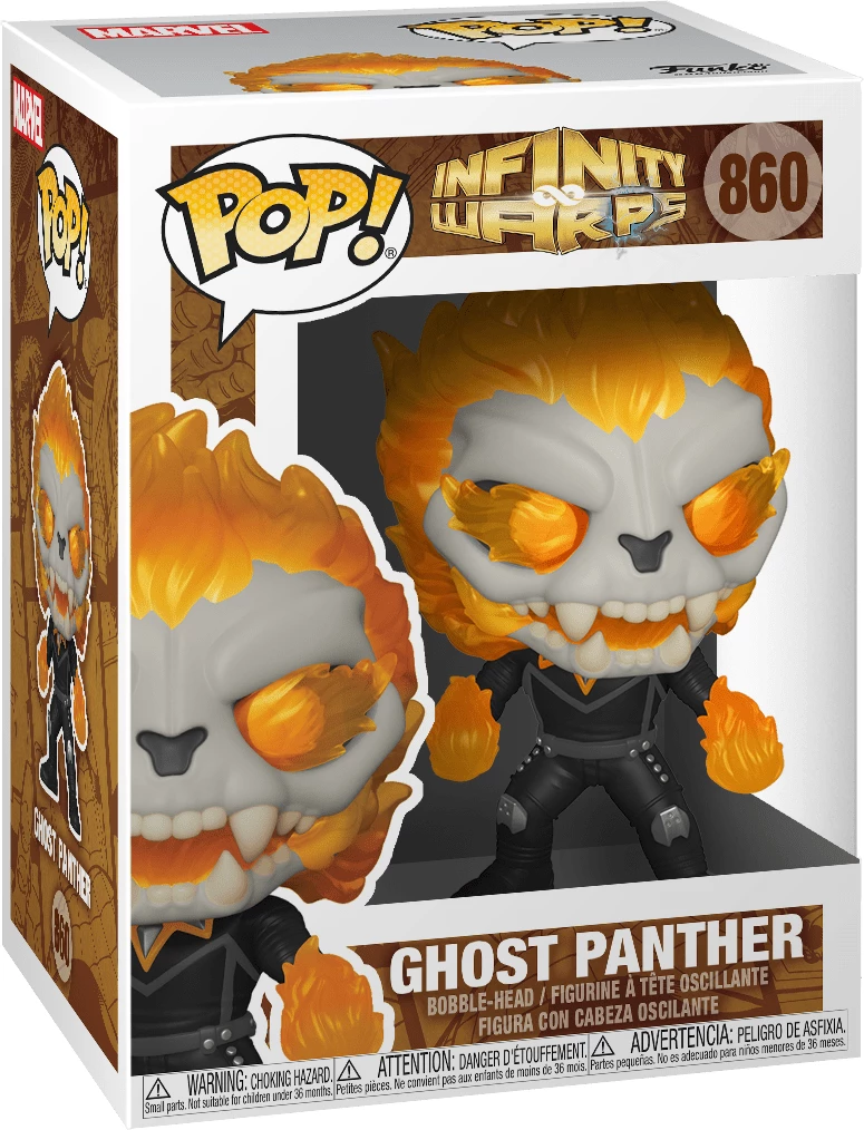 Figurinë Funko POP Marvel Infinity Warps Ghost Panther