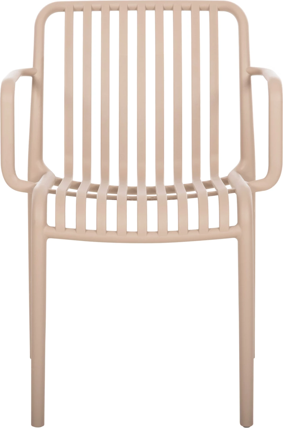 Karrige për jashtë CONVEE FH6105.04 polipropileni, ngjyrë kapuçino, 55x56x79H cm