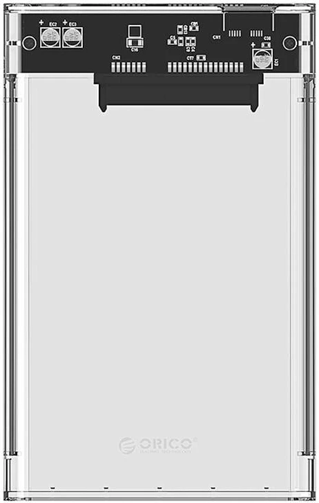 Kasë Orico 2139U3 për HDD/SSD 2.5", USB 3.0, Transparent