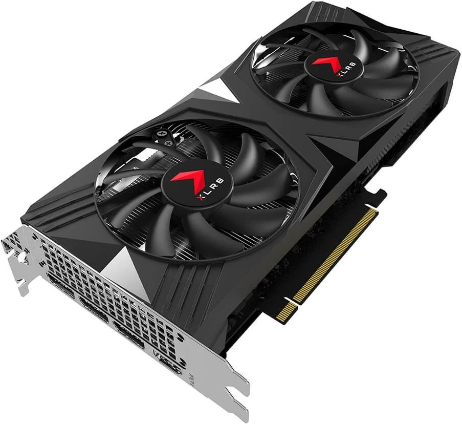 Kartelë grafike PNY GeForce RTX 4060, 8 GB GDDR6, e zezë