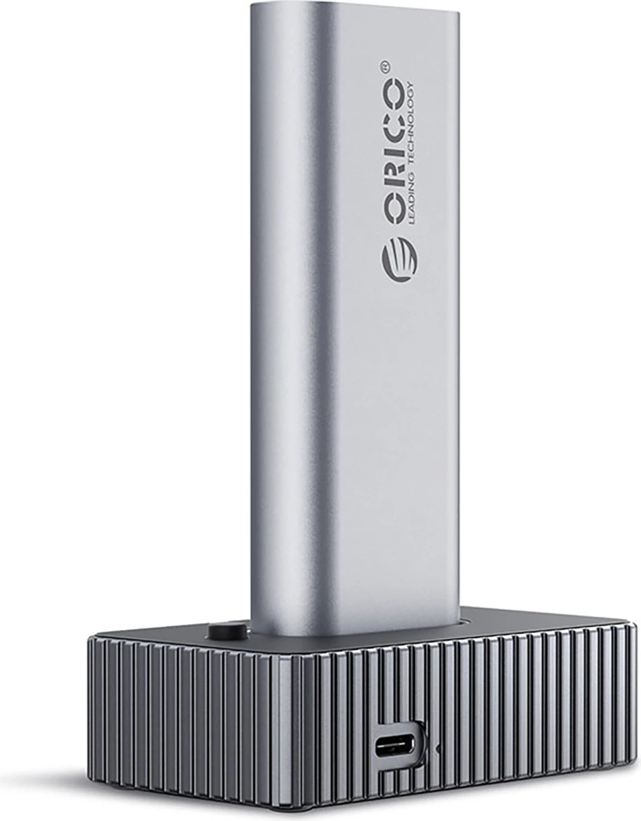 Docking station Orico IT18C3 për SSD M.2 NVMe/SATA, 8TB, USB-C, Gri