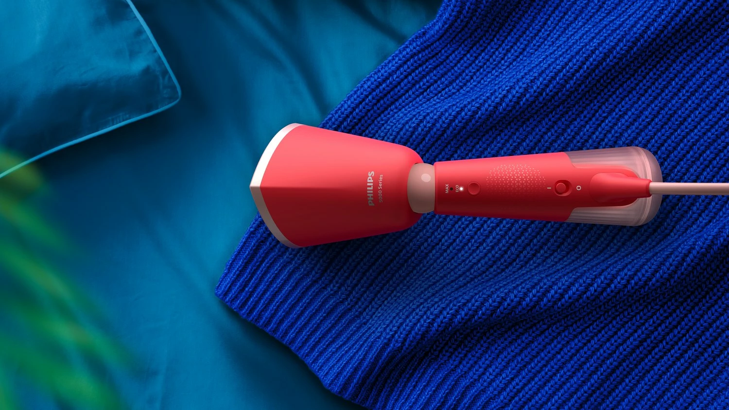 Avullues dore për rroba Philips STH5020/40, 1300 W, i kuq