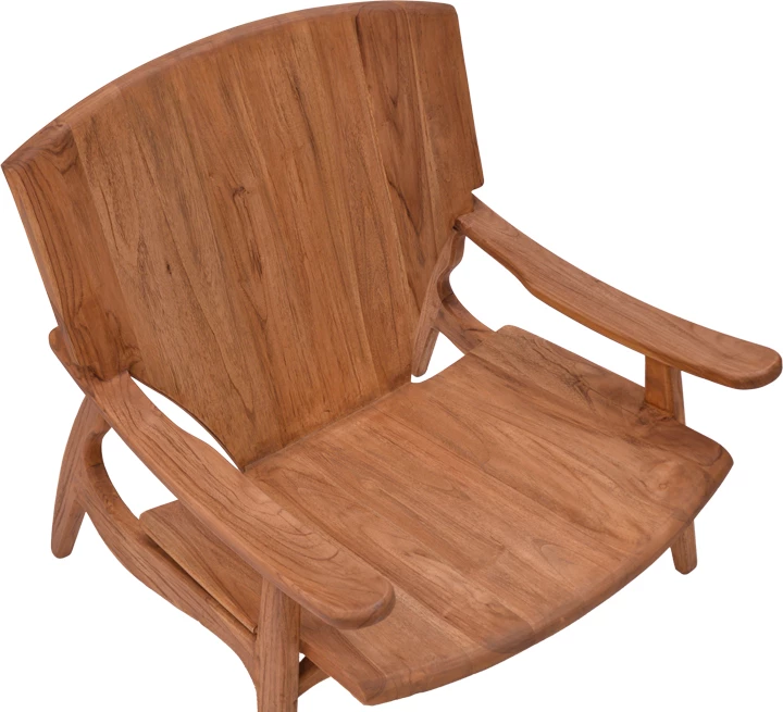 Karrige Brazin dru tik natyral 72x71x77cm