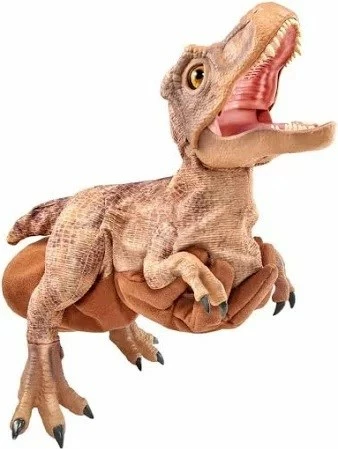 Kukull interaktive WOW Stuff Puppetronic Real FX Baby T-Rex Jurassic Park, bronzi