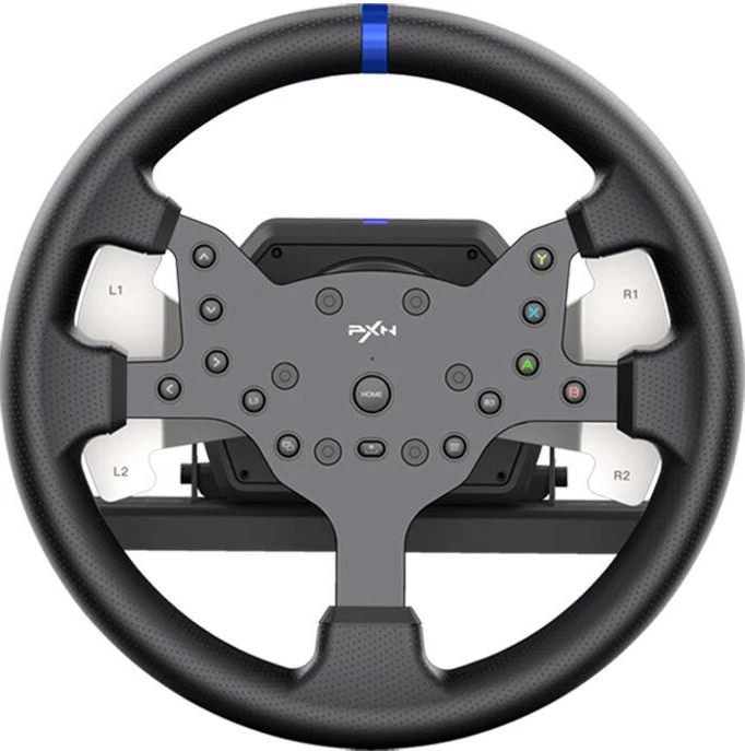 Timoni gaming PXN PXN-V99 me 3 pedale dhe levë ndërrimi, për PC, PS3, PS4, XBOX ONE, SWITCH