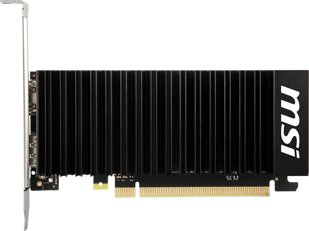Kartelë grafike MSI GeForce GT 1030 2GHD4 LP OC, 2 GB, GDDR4, e zezë
