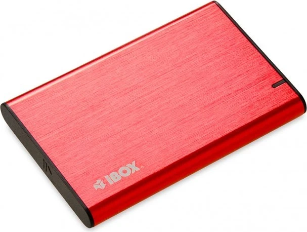 Kuti për HDD/SSD iBox, 2.5", e kuqe