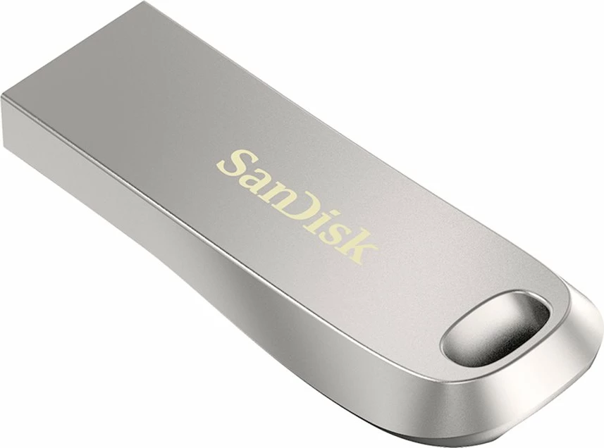 USB SanDisk Ultra Luxe 128GB, USB 3.2, argjendtë