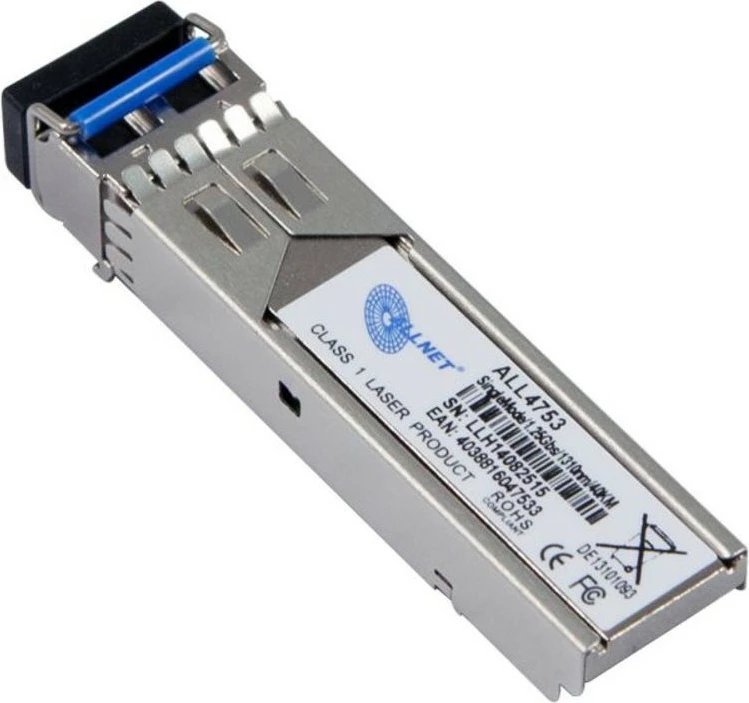 Modul fibër optike ALLNET ALL4753, 1000 Mbit/s, SFP, LC, 9/125 µm, LHX