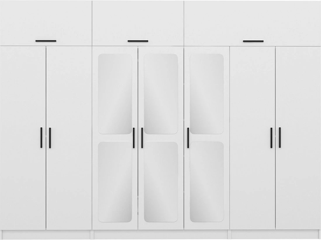 Dollap Skye Decor, i bardhë, 3946