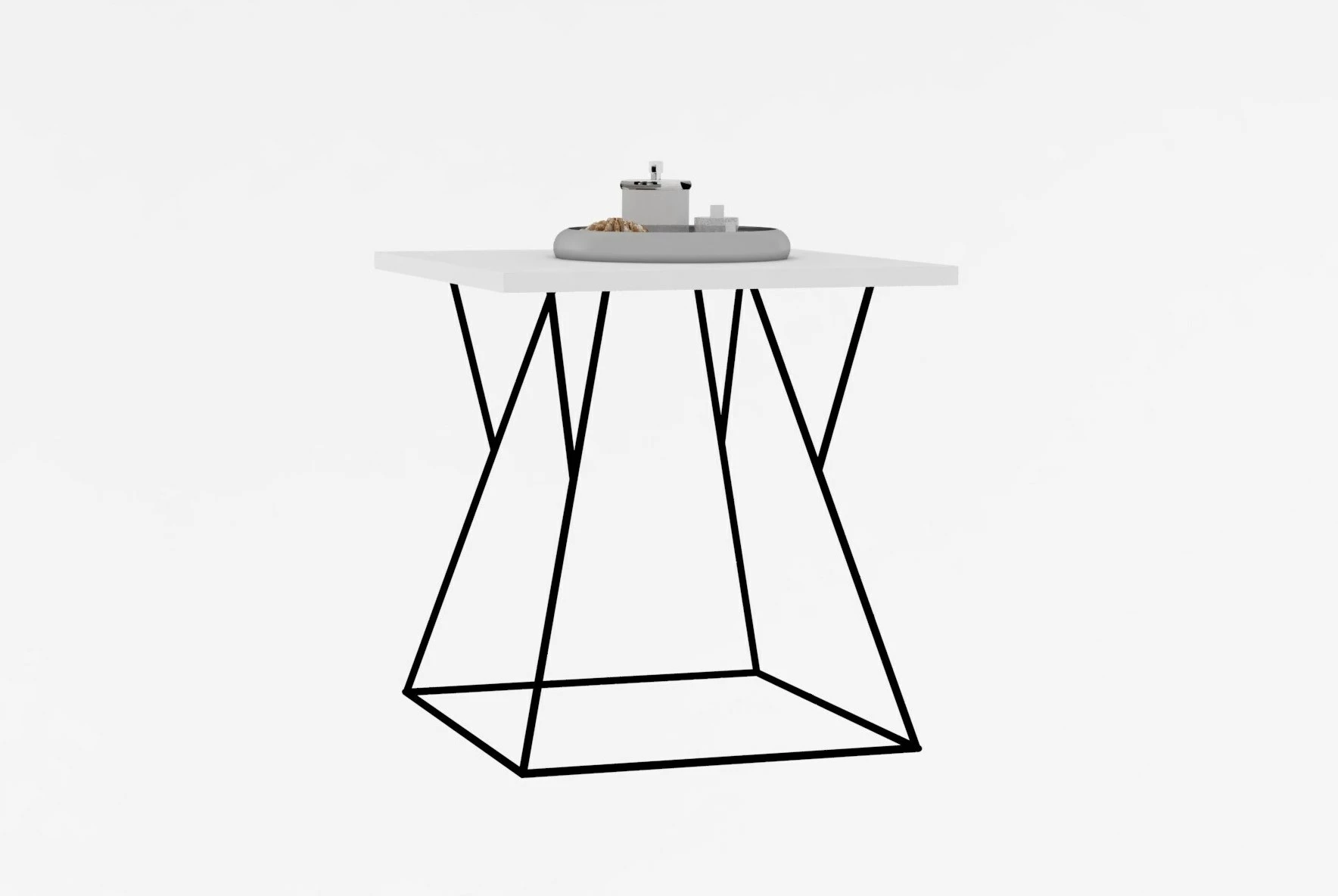 Tavolinë kafeje Hanah Home, Cassis - e bardhë