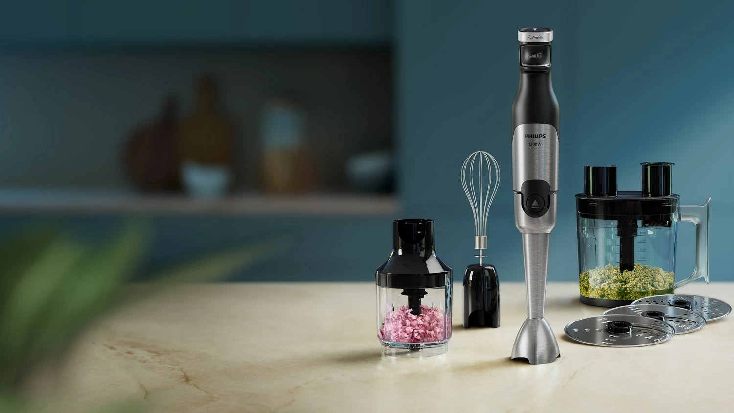 Blender dore Philips 5000 HR2685/00, 1200 W, i zi