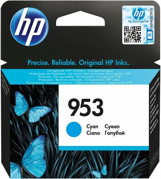 Kartrixh boje origjinale HP 953 F6U12AE#BGY, Cyan