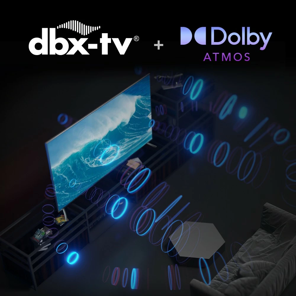 Televizor QLED CHiQ U50QM8V 50 inç 4K Ultra HD Smart TV gri/argjend