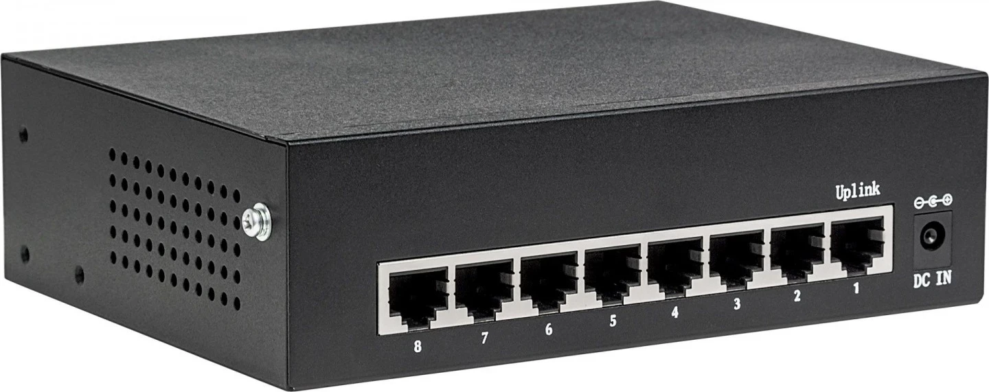 Switch Intellinet me 8 porta Gigabit PoE + VLAN
