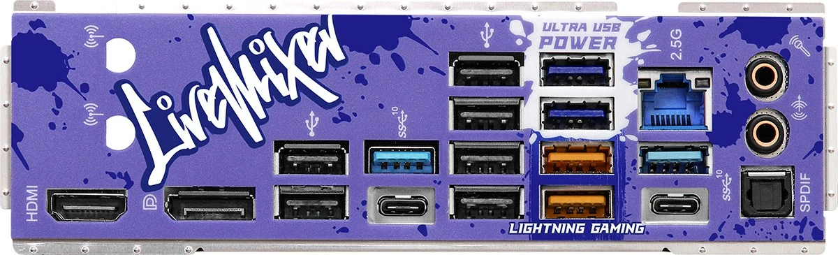 Pllakë amë ASRock Z790 LiveMixer, Intel, LGA 1700, DDR5, 128 GB, Vjollcë