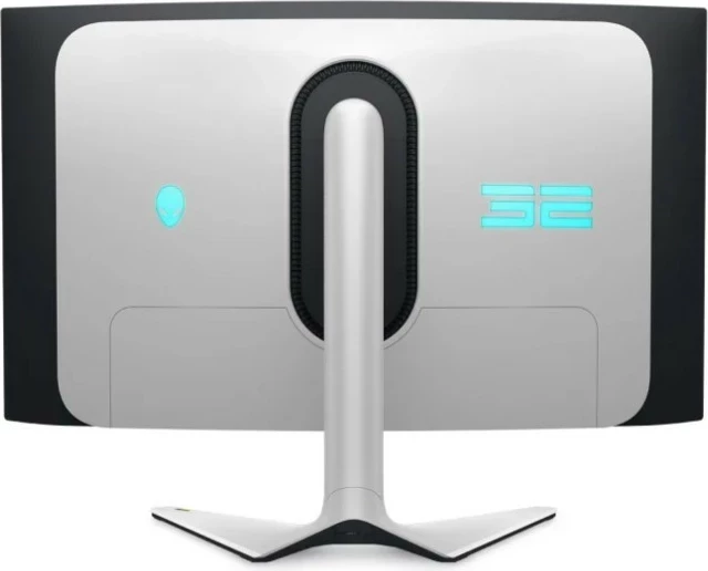 Monitor Dell Alienware AW3225QF, 34 4K QD-OLED, i bardhë-zi
