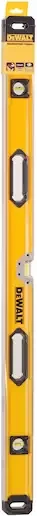Libelë Dewalt DWHT0-43248 120 cm, saktësi 0.5 mm/m, 3 viala, e verdhë