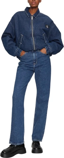 Xhinse për femra Calvin Klein Jeans, të kaltra