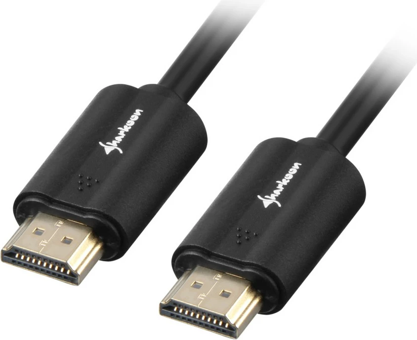 Kabllo HDMI Sharkoon 1m, 4K, version 2.0, e zezë