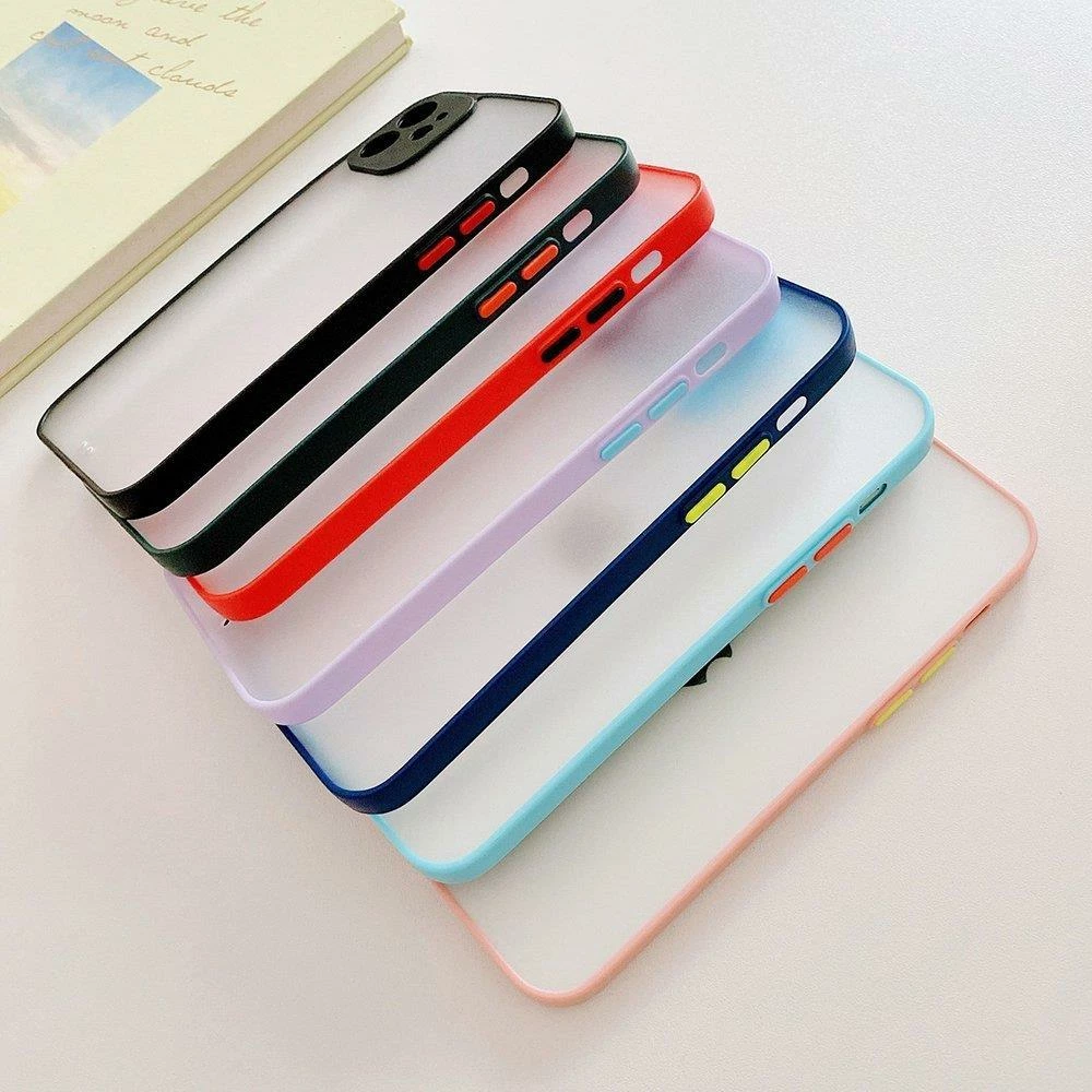 Mbështjellës silikoni Hurtel Milky Case për Xiaomi Redmi Note 10 / Note 10S, Kuqe