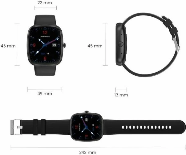 Smartwatch për femra Gravity, rozë