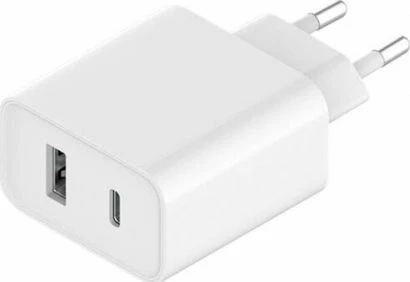 Karikues rrjeti Xiaomi AD332EU 33W 3A, 1x USB-A + 1x USB-C, i bardhë