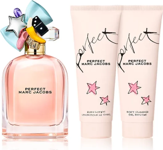 Set Eau de Parfum 100 ml, Body Lotion 75 ml & Shower Gel 75 ml Marc Jacobs Perfect