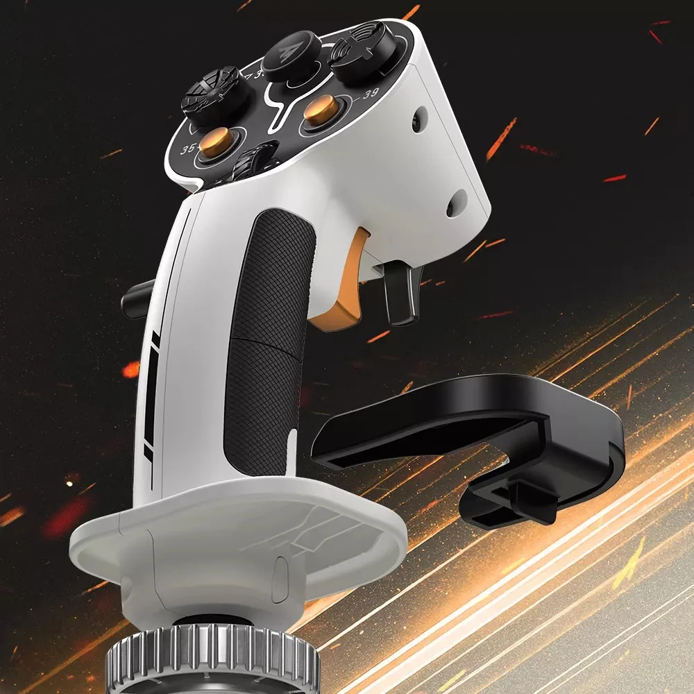 Set joystickësh Thrustmaster Sol-R 2 HOSAS Space Sim Duo për PC, 2x flight stick, RGB, 88 komanda, bardh/zi, set 2 copë