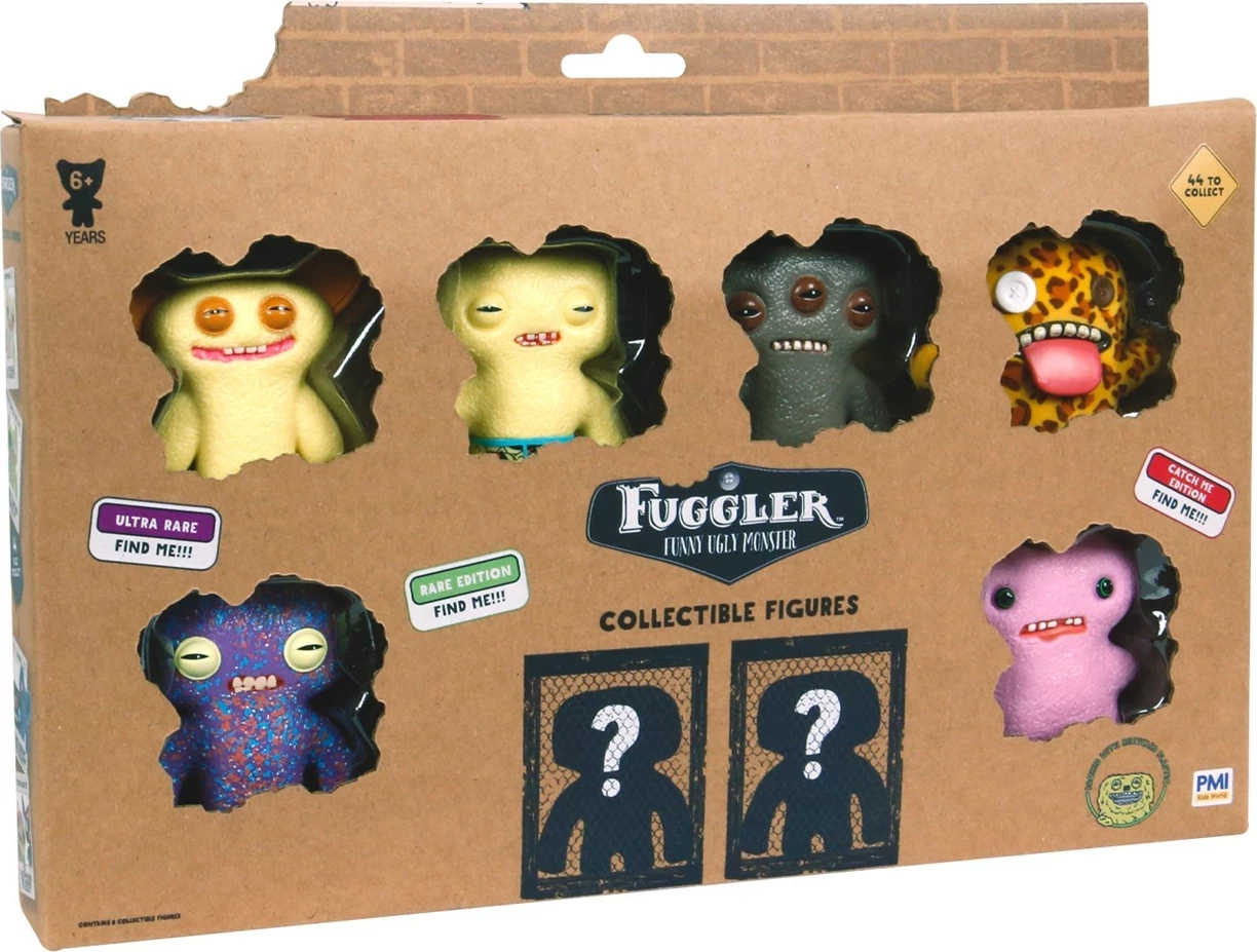 Set figurina koleksionuese Fuggler P.M.I. Kids World S1, 8 copë, Deluxe Box