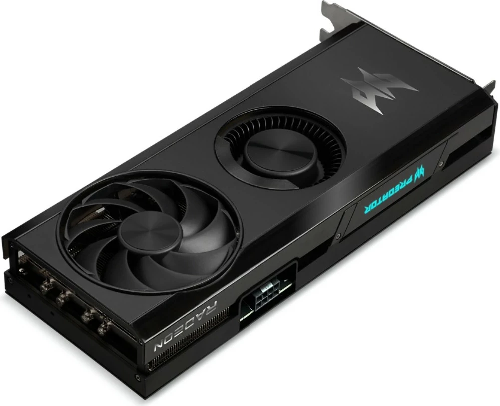 Kartelë grafike Acer APBF-ARX7600-8G-OC, Radeon RX 7600, 8 GB, e zezë