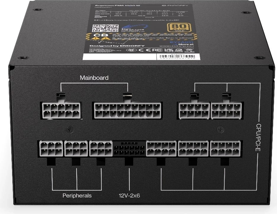 Furnizues energjie ENDORFY Supremo FM6 1000W, i zi