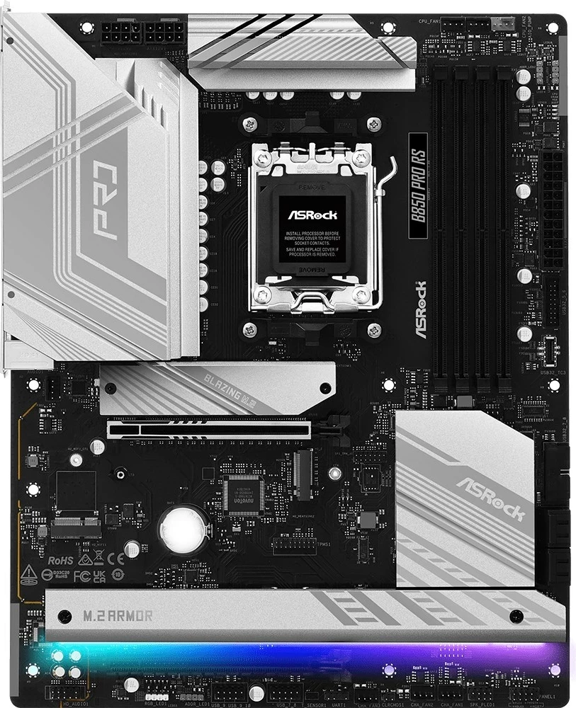 Pllakë amë Asrock B850 Pro RS, Socket AM5, ATX