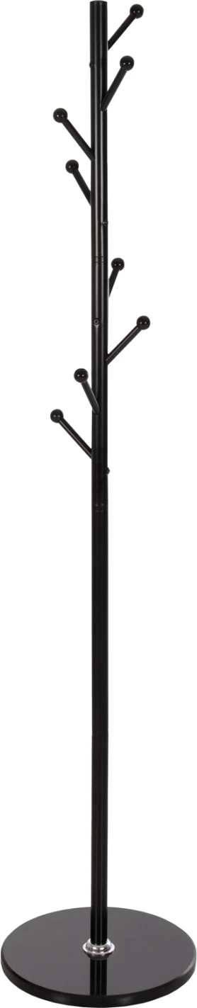 Varëse dyshemeje FH9576.01 metalike, 8 pozicione varëseje, e zezë, Φ37x175H cm