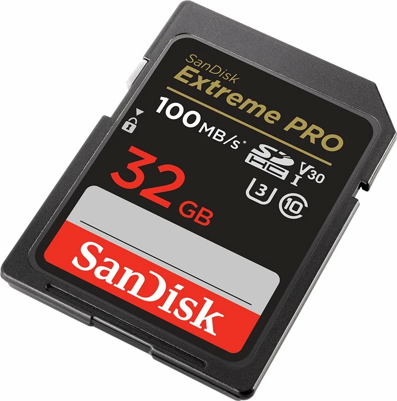 Kartë memorie SanDisk Extreme PRO SDHC, 32GB, 100MB/s, UHS-I, V30