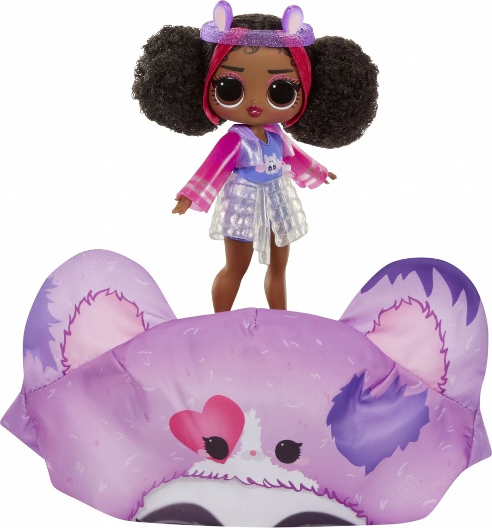 Set lodër L.O.L. Surprise Tweens Costume Surprise, Hoops Cutie, me kukull dhe kostum të fryrë, vjollcë