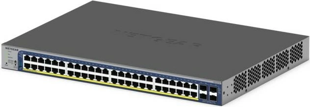 Switch smart NETGEAR GS752TXP, 52-Port, PoE, 10G Ethernet, i menaxhuar