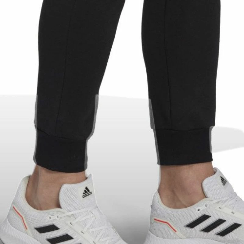 Pantallona sportive adidas Feelcozy, për meshkuj, të zeza