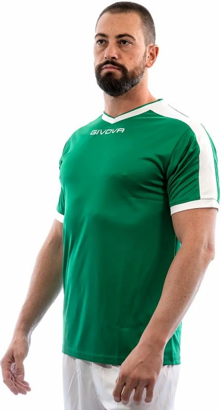 Fanellë Trajnimi për Meshkuj Givova Revolution, e bardhë dhe e gjelbër