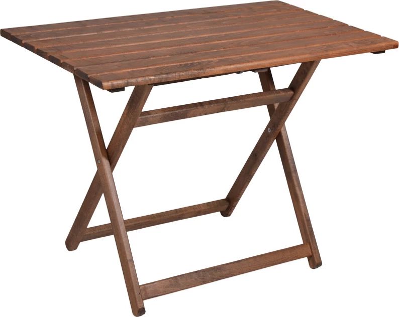 Tavolinë me karrige 5 copë Retto dru ahu ngjyrë arre pëlhurë zezë-gri 100x60x71cm